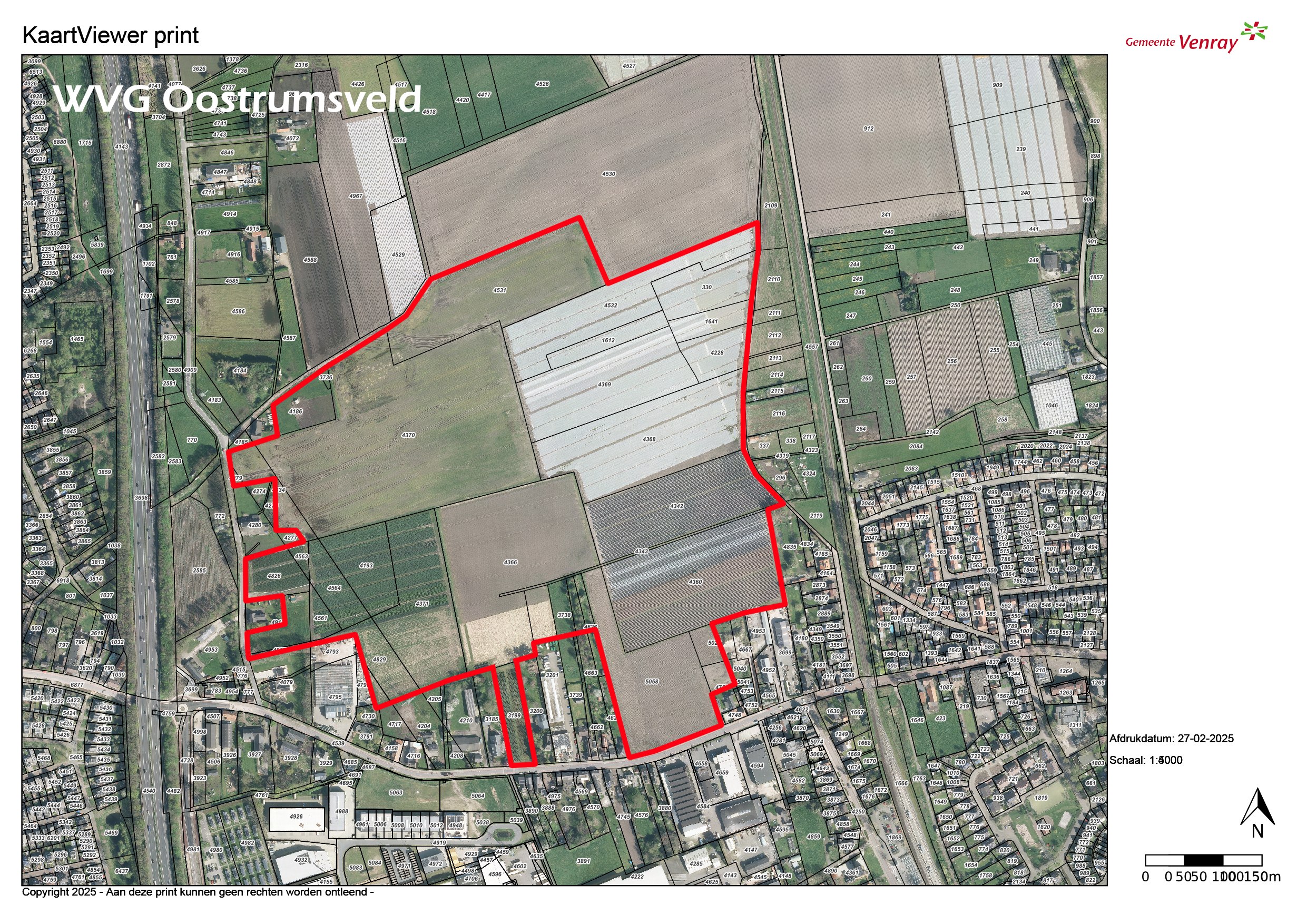 Oostrumsveld plangebied