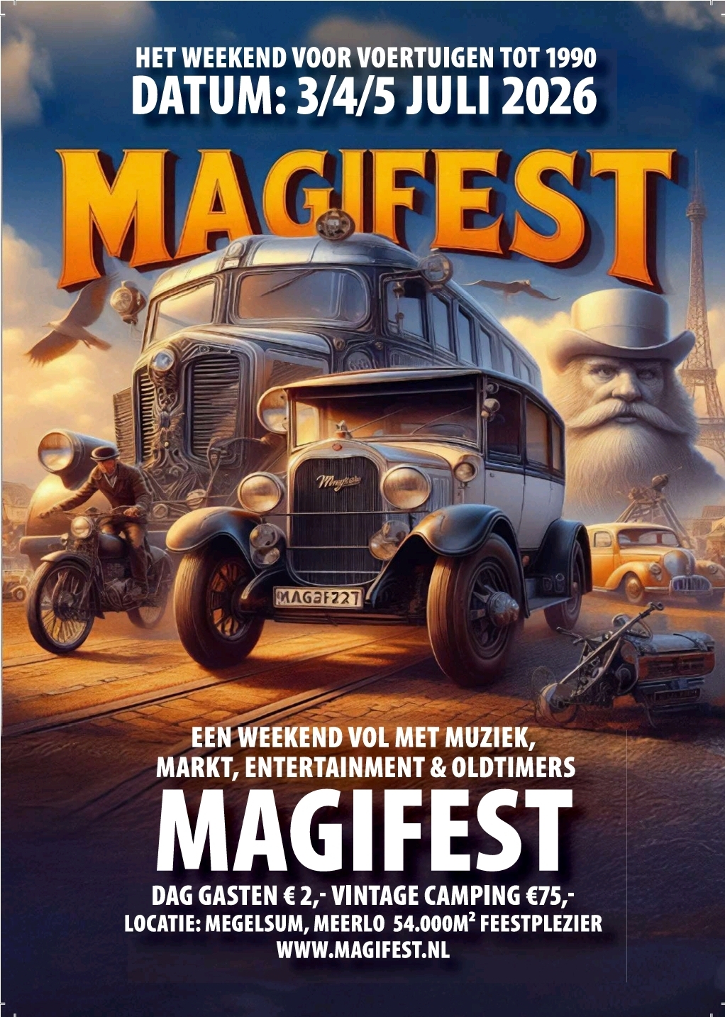 Magifest 3,4 en 5 juli 2026
