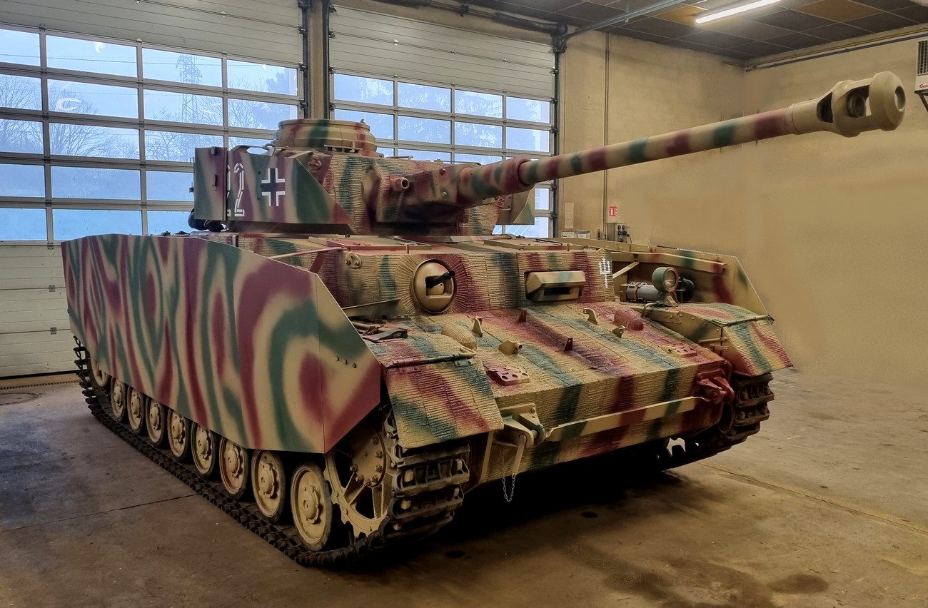 Panzer IV Ausf H de Musée des Blindés de Saumur