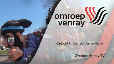 Optocht bij Ut Dartele Veulen te Veulen 2025 (video)