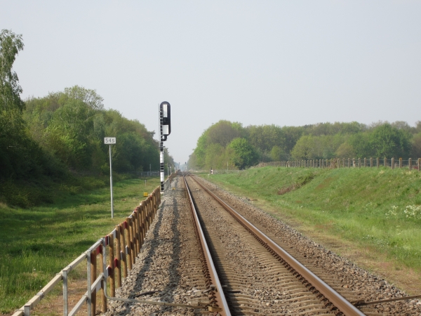 Spoor richting Boxmeer