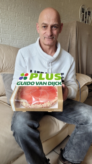 Afgelopen zaterdag ging de vlaai naar Michel Wilms