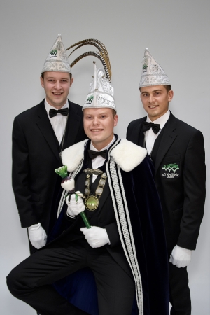 De Knöllekes begroeten Prins Stef d’n Urste