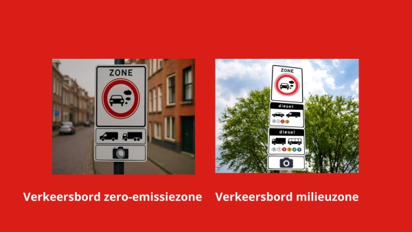 Nieuwe verkeersborden