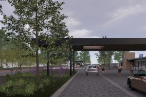 Sfeerimpressie stationsomgeving