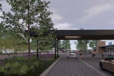 Sfeerimpressie stationsomgeving