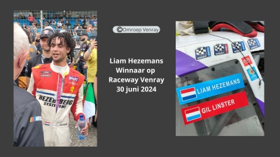 Winnaar Liam Hezemans