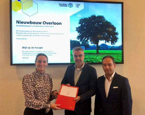 Woningbouwplan Pasveldweg Overloon van start