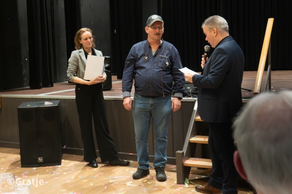 Geert Arts in het zonnetje tijdens De Pluum