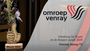 Uitreiking De Pluum &amp; Respect Award 2024 (Video)