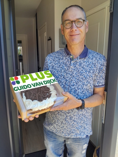 Afgelopen zaterdag ging de vlaai naar: Bert Snijders