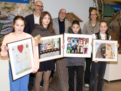 Anna Rouwette heeft de mooiste vredesposter gemaakt