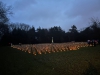 Drukte bij lichtjes-traditie op oorlogsgraven in Venray en Overloon