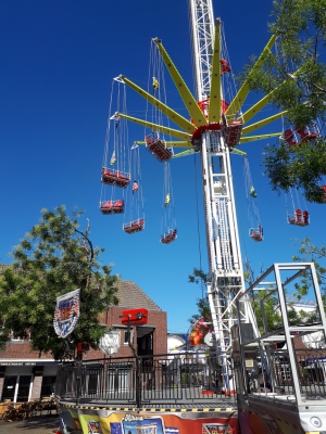 Incident bij zweefmolen op kermis Venray