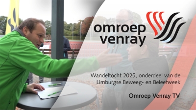 Wandeltocht Beweeg- en Beleefweek in Venray 2025 (Video)