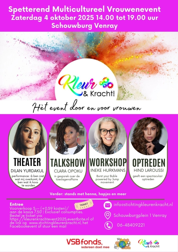 Flyer Kleur en Kracht