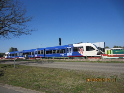 Staking Arriva en Werkzaamheden aan het spoor