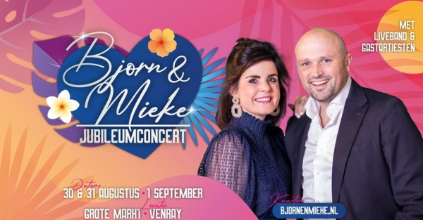 Bjorn &amp; Mieke geven jubileumconcert