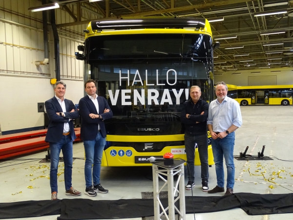 Bussenbouwer Ebusco vertrekt uit Venray