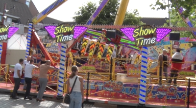 Filmbeelden opening kermis en een interview met Wim en Joop over de kermis 2023