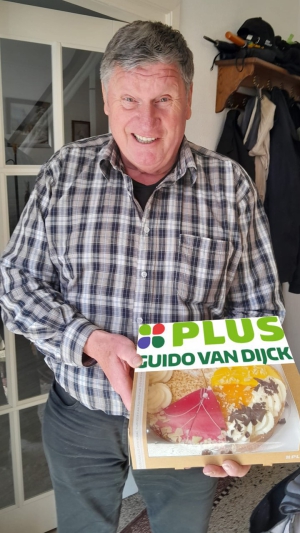 Afgelopen zaterdag ging de vlaai naar: René Huybers