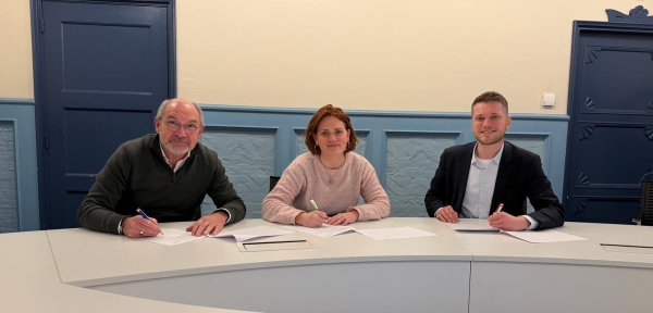 Intentieovereenkomst getekend voor ontwikkeling woonzorgomgeving Beukenlaan