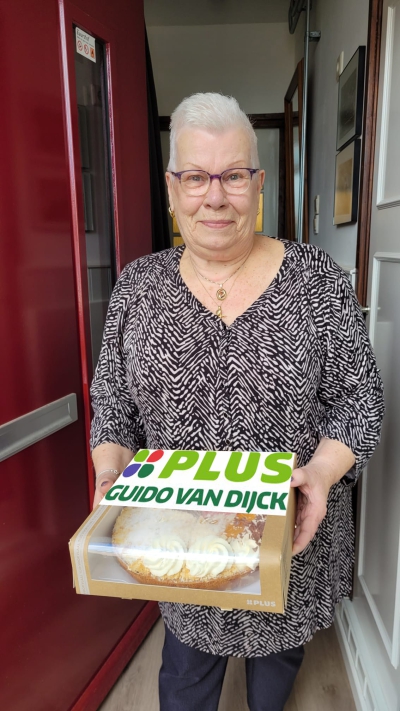 Deze week ging de &quot;dat verdient een vlaai&quot; naar Jannie Loonen