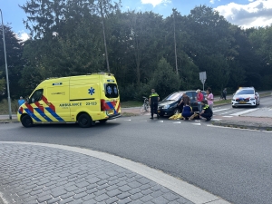 Ongeval rotonde Oostsingel
