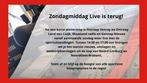 zondagmiddag Live