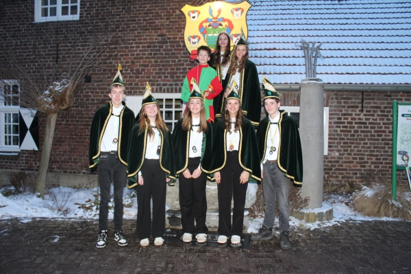 Jeugdprinses Evy I uitgeroepen tot jeugdprinses Keieschieters Geijsteren