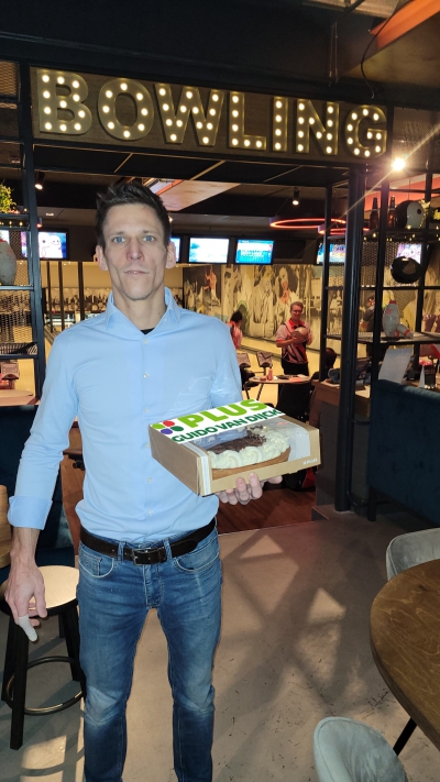 Afgelopen zaterdag ging de vlaai naar: Martijn Magerna en Heriga Magermans