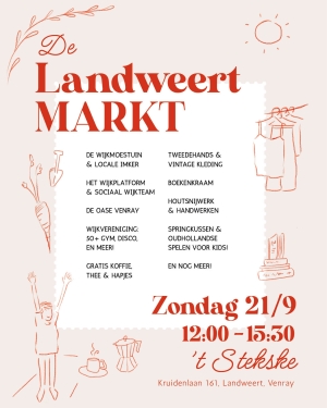 Poster Landweertmarkt
