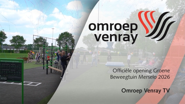 Officiële opening Groene Beweegtuin Merselo 2026 (Video)