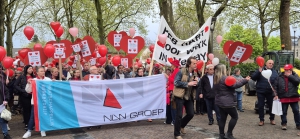 Protestmars NLW-medewerkers: ‘Heb hart voor werk in Venray’
