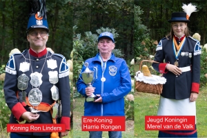 Ron Linders nieuwe jubileumkoning bij Schutterij ’t Zandakker Gilde Sint Jan