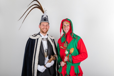 Prins Joris I en nar Stan regeren bij De Zagewetters Merselo