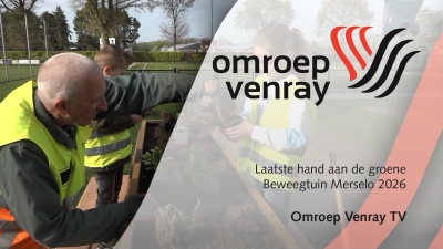 Laatste hand aan de groene Beweegtuin Merselo 2026 (Video)