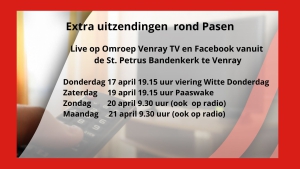 extra TV rond pasen