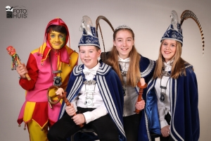 Jeugdprins Sven I en Jeugdprinses Saar I heersen ien ut Jeugdzagewettersriek