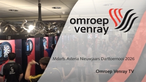 Reportage van Mdarts Asteria Nieuwjaars Darttoernooi 2026 (Video)