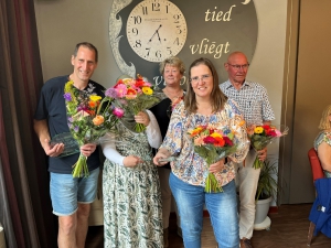 Eerbetoon jubilarissen Avondvierdaagse Venray