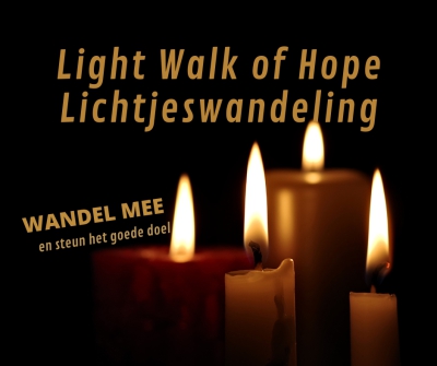 Derde editie van Light Walk of Hope