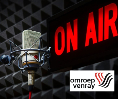 Omroep Venray ontvangt steun voor vernieuwing apparatuur