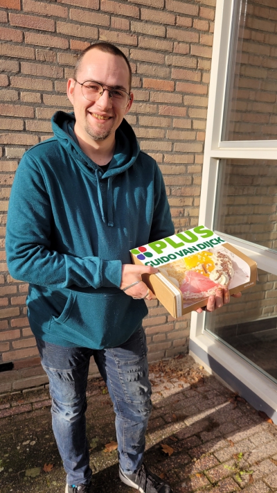 Afgelopen zaterdag ging de vlaai naar: Remy van Vliet