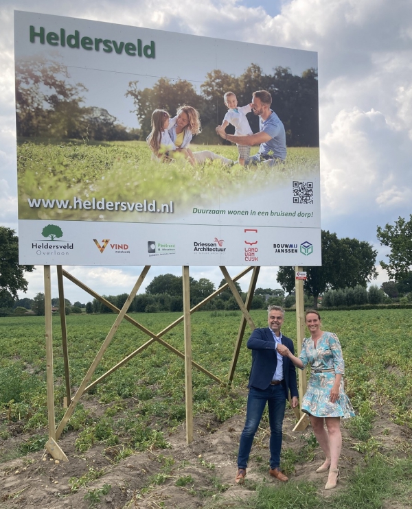 Woningbouwproject Heldersveld Overloon van start