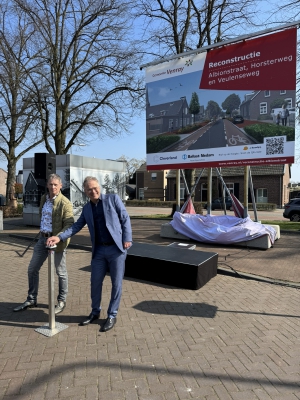 Start reconstructie Albionstraat Leunen