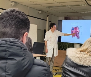 Thomas Schok geeft gast lessen