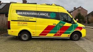 Vrijwilligers Dierenambulance belaagd bij reddingsactie in Venray.