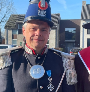 Bernie van Lierop opgenomen in Europese Schuttersorde