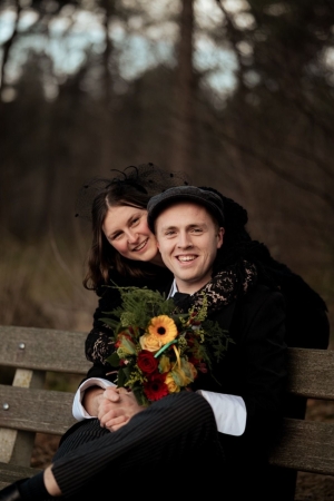 Boerebrulleftspaar Veulen